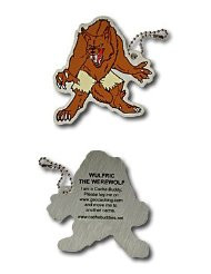 Wulfric the Werewolf Travel Tag