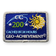 200 Finds in 24 Hours Geo-Achievement Patch