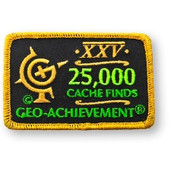 25000 Finds Geo-Achievement Patch