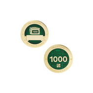 Milestone Geocoin and Tag Set - 1000 Finds