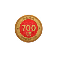 Milestone Patch - 700 Finds