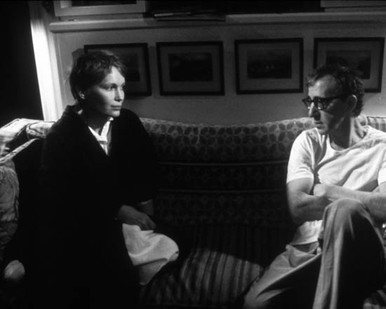 Woody Allen & Mia Farrow in Husbands and Wives Poster and Photo