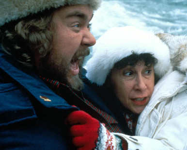 John Candy & Rhea Perlman in Canadian Bacon Poster and Photo