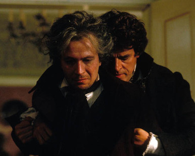 Gary Oldman & Jeroen Krabbe in Immortal Beloved Poster and Photo
