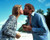 Oliver Reed & Amanda Donohoe in Castaway Poster and Photo