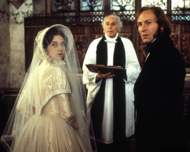 Charlotte Gainsbourg & William Hurt in Jane Eyre (1996) Poster and Photo