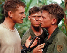Sean Penn & Michael J. Fox in Casualties of War Poster and Photo