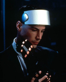 Keanu Reeves in Johnny Mnemonic Poster and Photo
