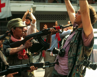 John Malkovich & Sam Waterston in The Killing Fields Poster and Photo