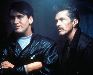Tom Skerritt & Daniel Baldwin in Knight Moves Poster and Photo