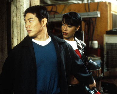 Jet Li & Aaliyah in Romeo Must Die Poster and Photo