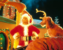Jim Carrey in Dr. Seuss' How the Grinch Stole Christmas akaThe Grinch aka How the Grinch Stole Christmas Poster and Photo