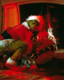 Jim Carrey in Dr. Seuss' How the Grinch Stole Christmas akaThe Grinch aka How the Grinch Stole Christmas Poster and Photo