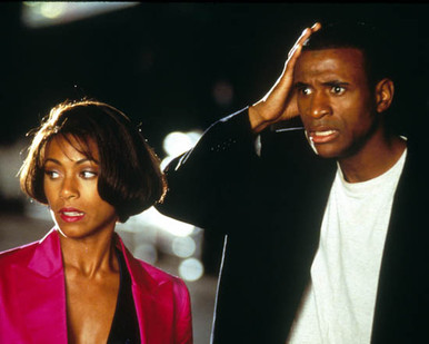 Jada Pinkett Smith & Tommy Davidson in Woo Poster and Photo