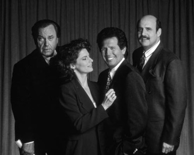 Larry Sanders & Garry Shandling in The Larry Sanders Show Poster and Photo