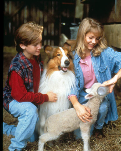 Tom Guiry & Lassie in Lassie Poster and Photo
