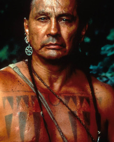 Russell Means in Last of the Mohicans Poster and Photo