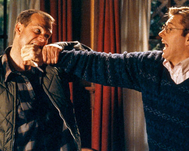 Bill Paxton & Jonathan Penner in The Last Supper Poster and Photo