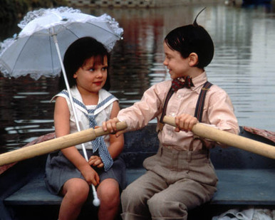 Bug Hall & Brittany Ashton Holmes in Little Rascals Poster and Photo