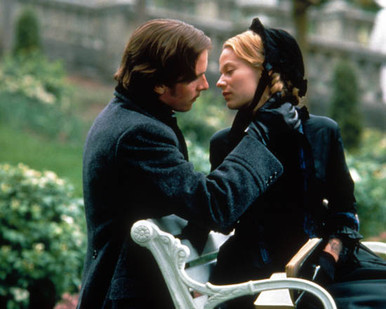 Samantha Mathis & Christian Bale in Little Women (1994) Poster and Photo