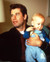 John Travolta in Look Who's Talking Poster and Photo
