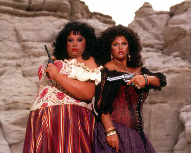 Divine & Lainie Kazan in Lust in the Dust Poster and Photo