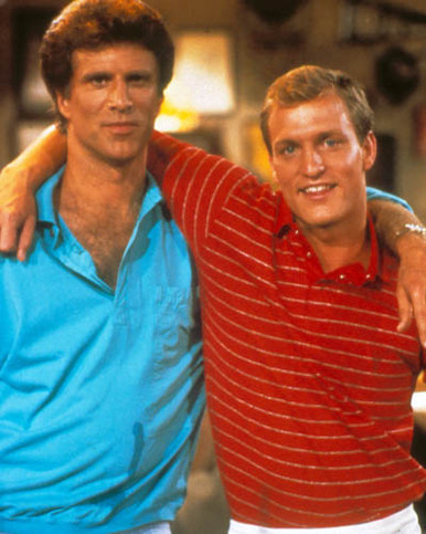 Ted Danson & Woody Harrelson in Cheers Poster and Photo