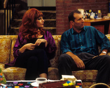 Katey Sagal & Ed O'Neill in Married With Children Poster and Photo