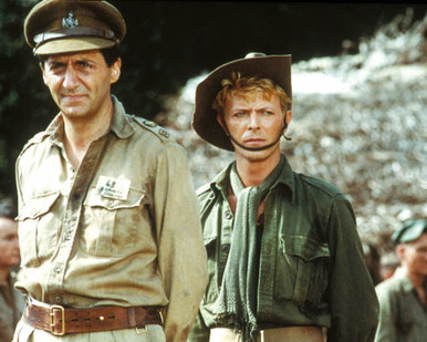 David Bowie & Tom Conti in Merry Christmas, Mr Lawrence Poster and Photo