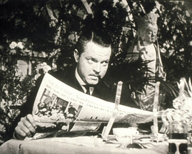 Orson Welles in Citizen Kane Poster and Photo