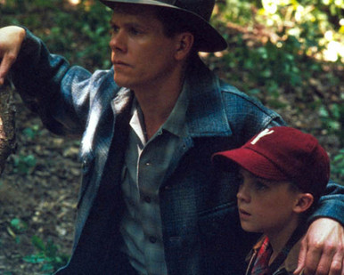 Frankie Muniz &amp; Kevin Bacon in My Dog Skip Poster and Photo