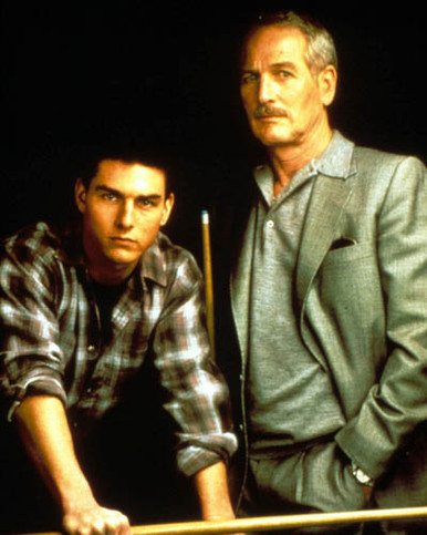 Tom Cruise & Paul Newman in The Color of Money Poster and Photo