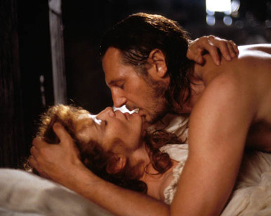 Liam Neeson & Jessica Lange in Rob Roy Poster and Photo