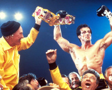 Sylvester Stallone & Burgess Meredith in Rocky II Poster and Photo