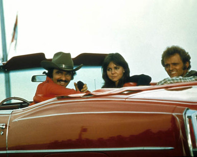 Burt Reynolds & Sally Field in Smokey and the Bandit Poster and Photo