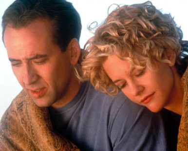 Nicolas Cage & Meg Ryan in City of Angels Poster and Photo
