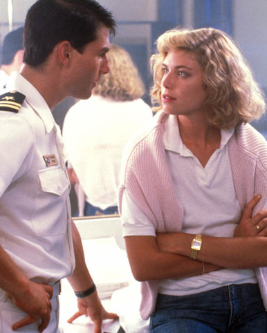 Tom Cruise & Kelly McGillis in Top Gun Poster and Photo