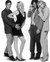 Antonio Banderas & Melanie Griffith in Two Much Poster and Photo