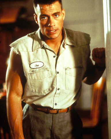 Jean-Claude Van Damme in Universal Soldier Poster and Photo