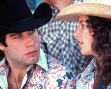 John Travolta & Debra Winger in Urban Cowboy Poster and Photo