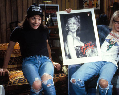 Mike Myers & Dana Carvey in Wayne's World Poster and Photo
