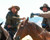 Jeff Bridges & James Gammon in Wild Bill Poster and Photo