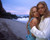 Brendan Fraser & Frances O'Connor in Bedazzled (2000) Poster and Photo