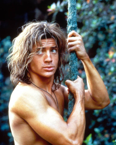 Brendan Fraser in George of the Jungle Poster and Photo