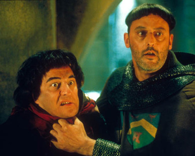 Jean Reno & Christian Clavier in Les Visiteurs Poster and Photo