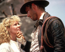 Harrison Ford & Kate Capshaw in Indiana Jones and the Temple of Doom Poster and Photo