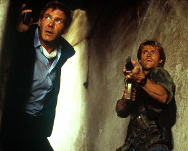 Harrison Ford & Willem Dafoe in Clear and Present Danger Poster and Photo