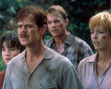 William H. Macy & Sam Neill in Jurassic Park III Poster and Photo