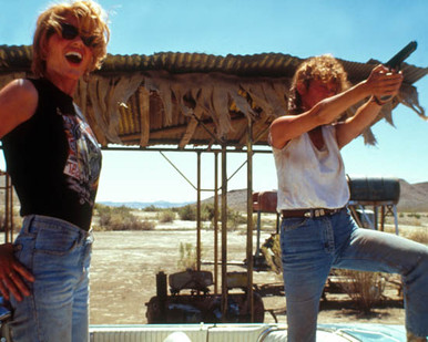 Geena Davis & Susan Sarandon in Thelma & Louise Poster and Photo