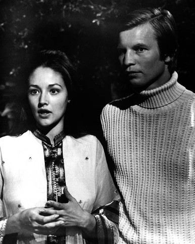 Michael York & Olivia Hussey in Lost Horizon (1973) Poster and Photo